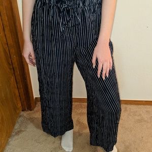 NWOT Striped Flowy Pants